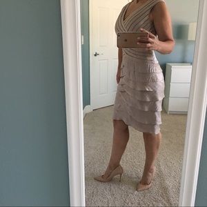 Dusty Rose Tahari Midi Dress
